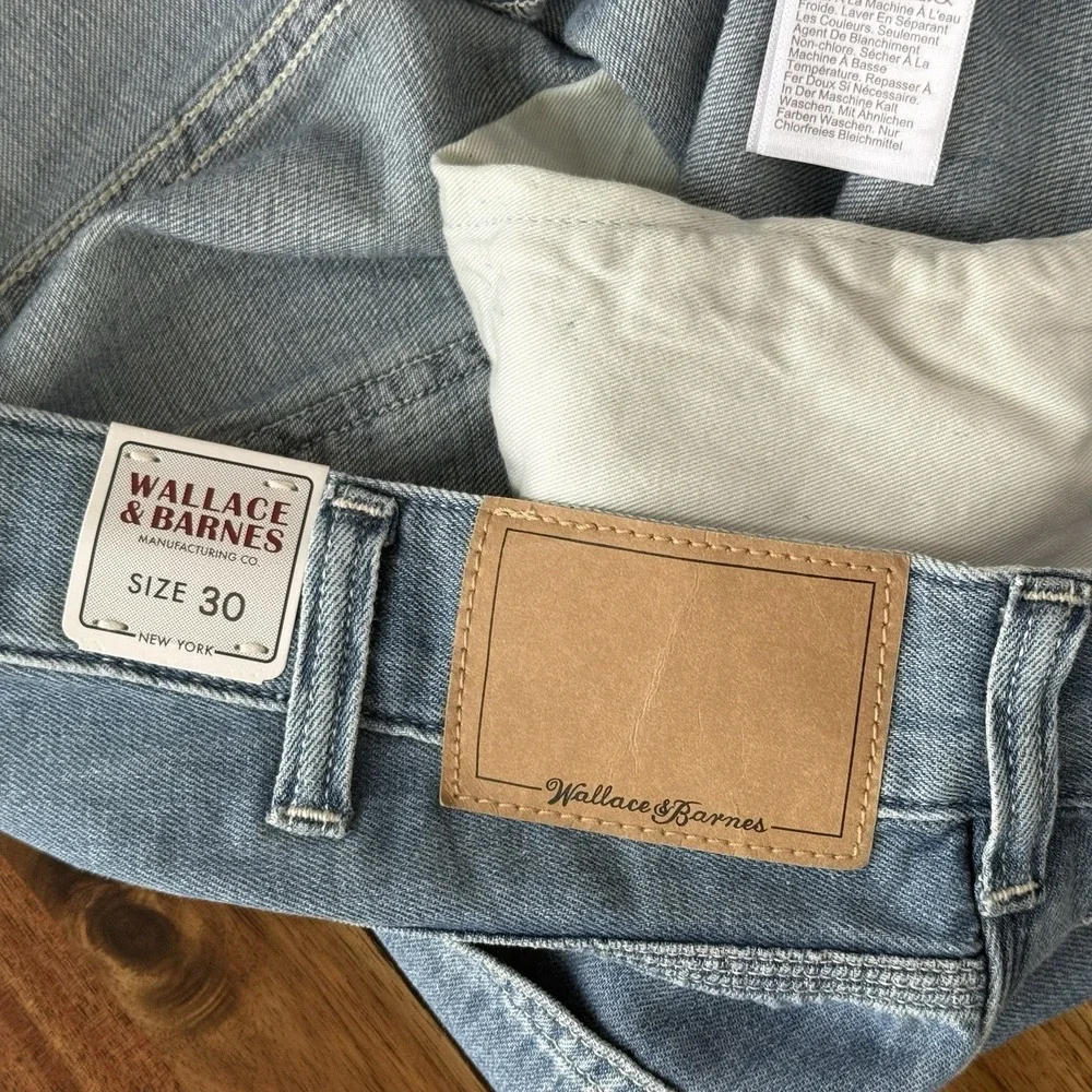 Wallace & Barnes cotton Linen carpenter jean Pant Men's Size 30 Soft Fabric NWT